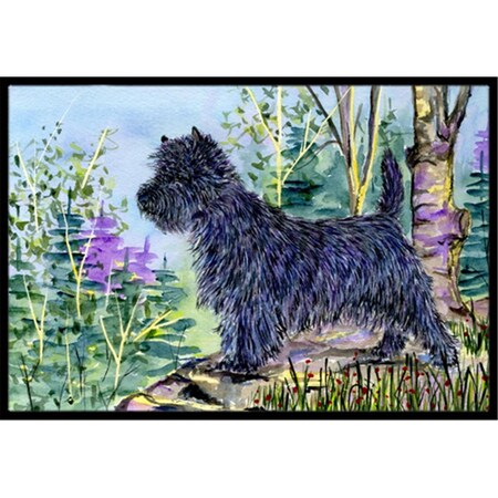 Jensendistributionservices 18 x 27 in. Cairn Terrier Indoor Outdoor Doormat MI2557792